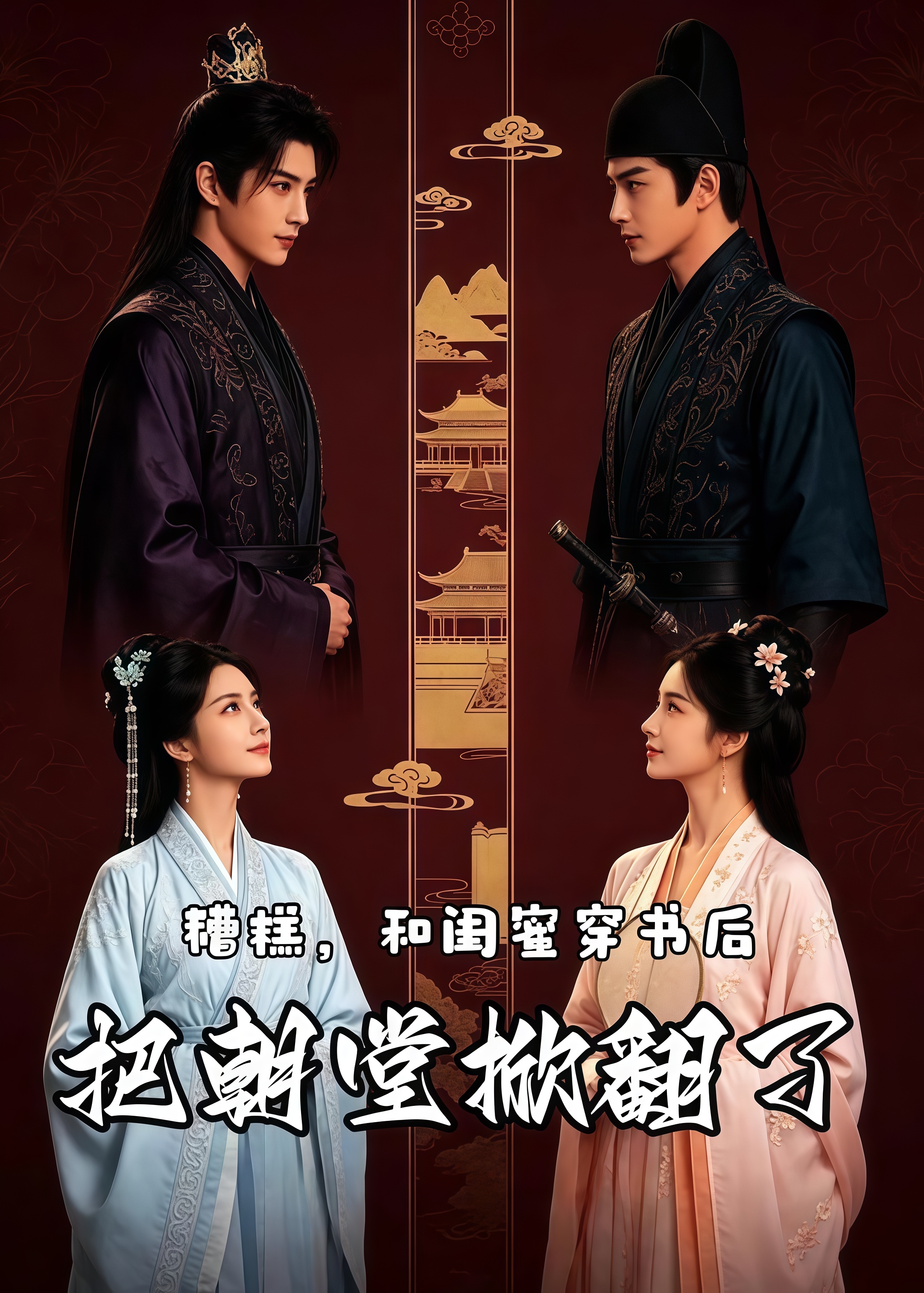 糟糕，和闺蜜穿书后把朝堂掀翻了(全集)